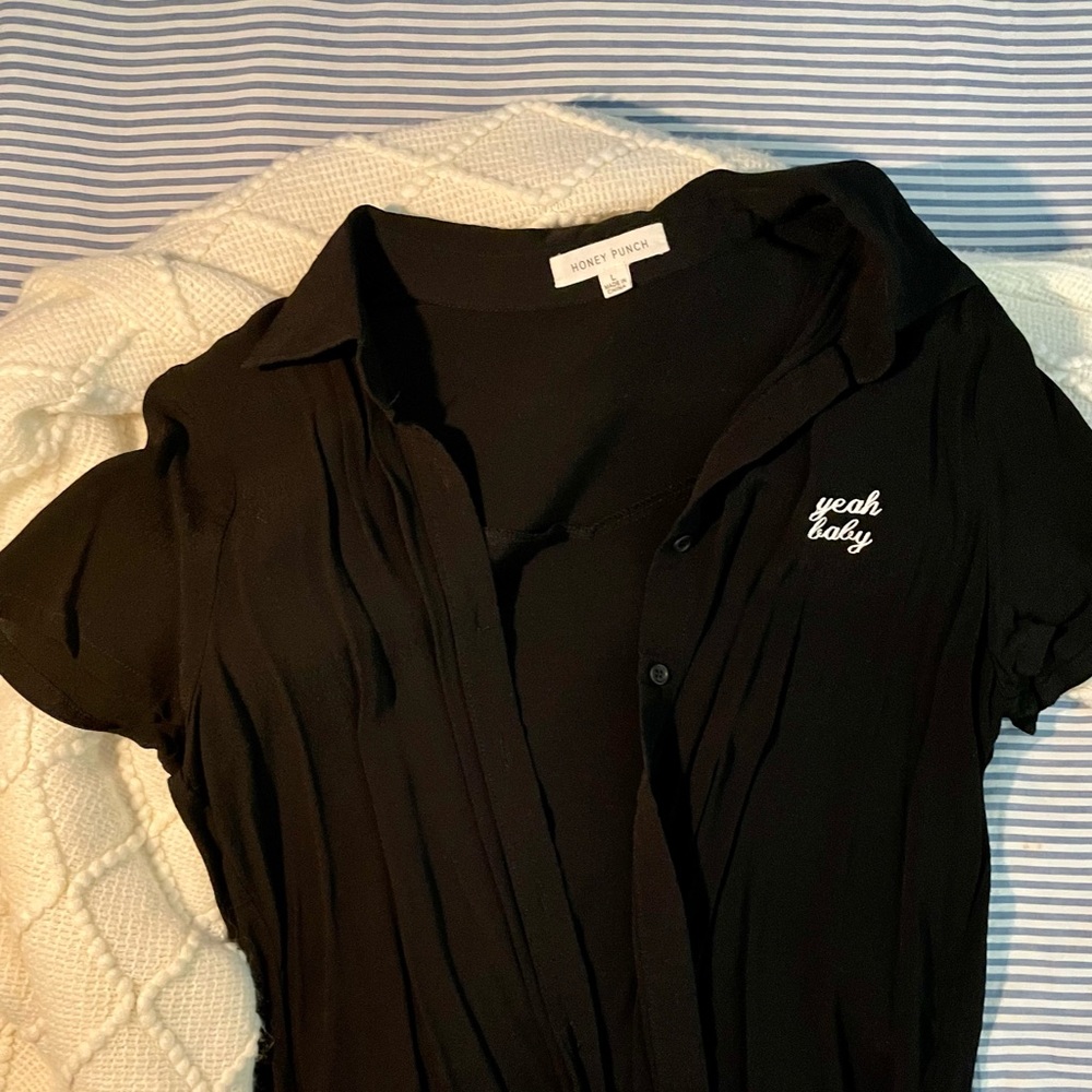 Short Sleeve Bowling Style Shirt